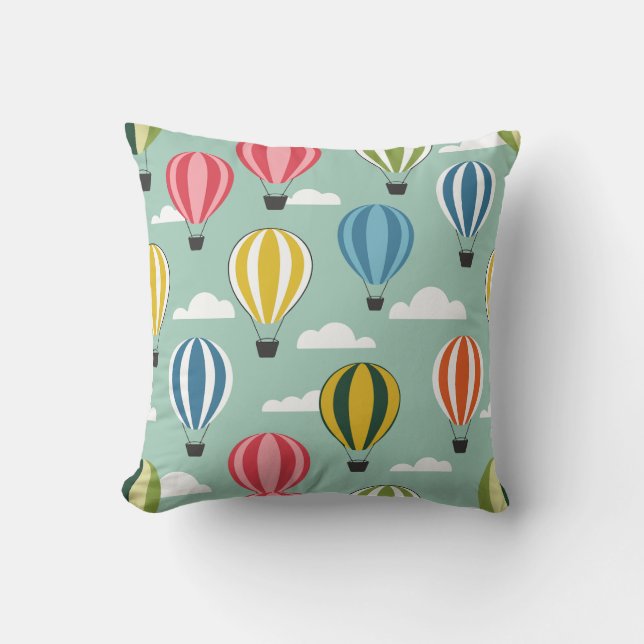 Hot air balloons kudde (Framsida)
