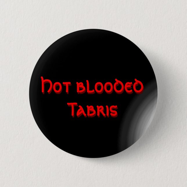 Hot blooded Tabris Knapp (Framsida)