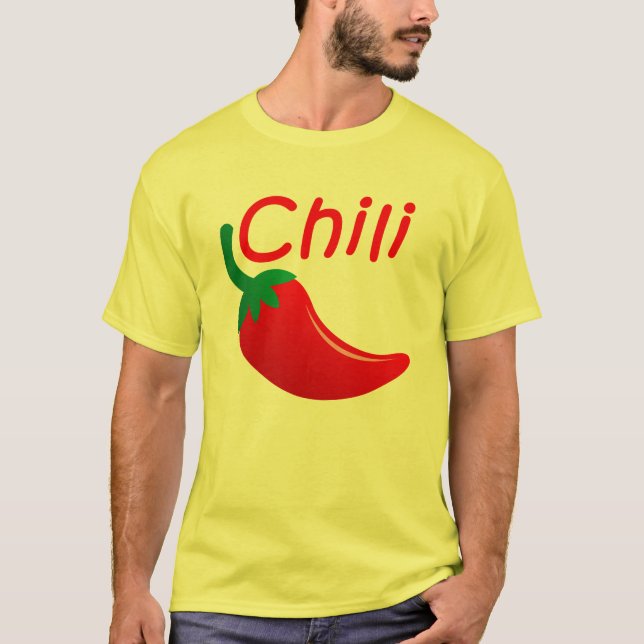 Hot chili pepper tee (Framsida)