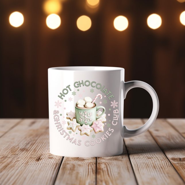 Hot Chocolate and Christmas Cookies Club Mugg (Skapare uppladdad)