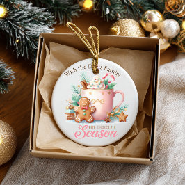 Hot Chocolate Christmas Season Ornament