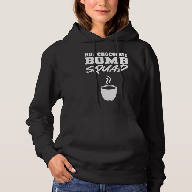 Hot Chocolate Squad Bartender T Shirt (Framsida)