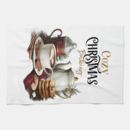 Hot Cocoa & Cookie Kökshandduk