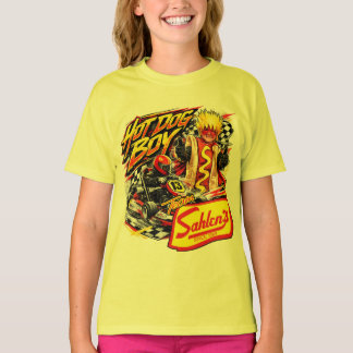 Hot Dog Boy Karter T Shirt