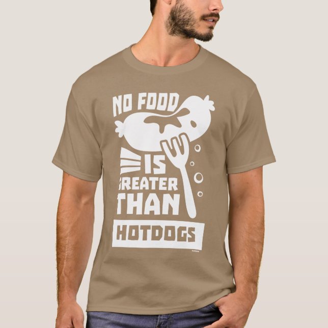 Hot dog grilling snack car Fast Food retro T Shirt (Framsida)