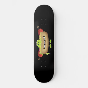 HOT DOG MAN MINI SKATEBOARD BRÄDA 18,5 CM