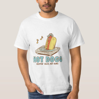 Hot Dogg – Droppin’ Beats, Not Buns Funny Tee
