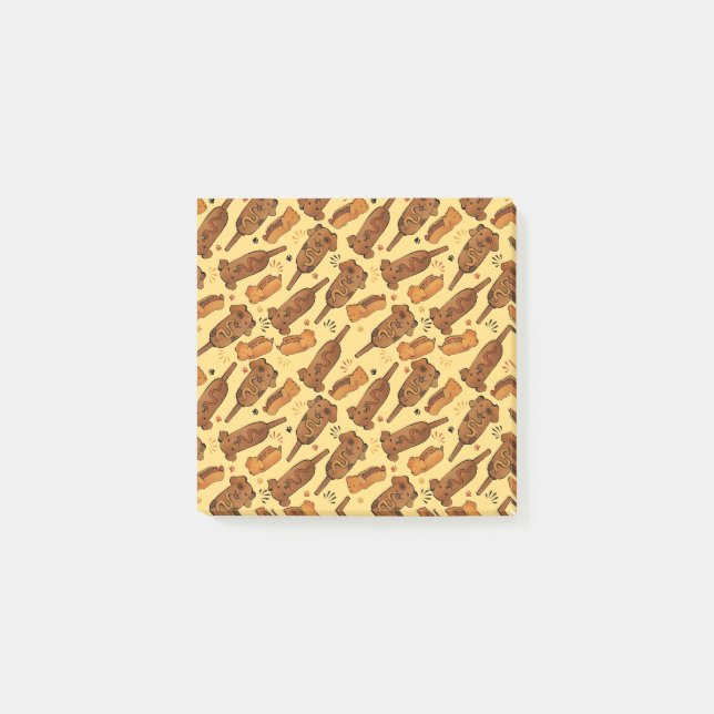 Hot Dogs Sticky Post-it Block (Framsida)