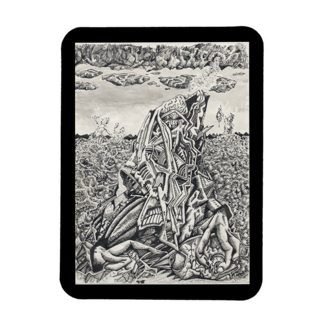 Hot, flexibel bläck teckning magnet (Vertikal)