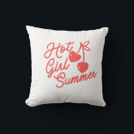 Hot Girl Summer Kudde<br><div class="desc">Front and Back sides

summer what a beautiful season</div>