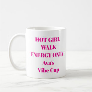Hot Girl Walk Energimugg Kaffemugg