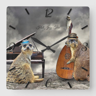 Hot Jazz Trio Fyrkantig Klocka