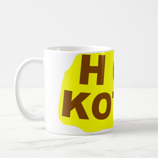 HOT KOTüür Tasse Kaffemugg (Vänster)