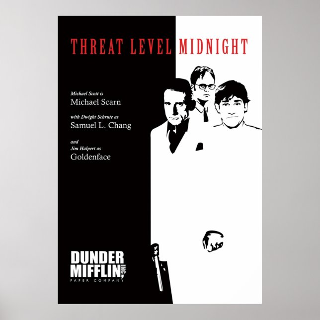 Hot Level Midnight Office Poster (Framsidan)