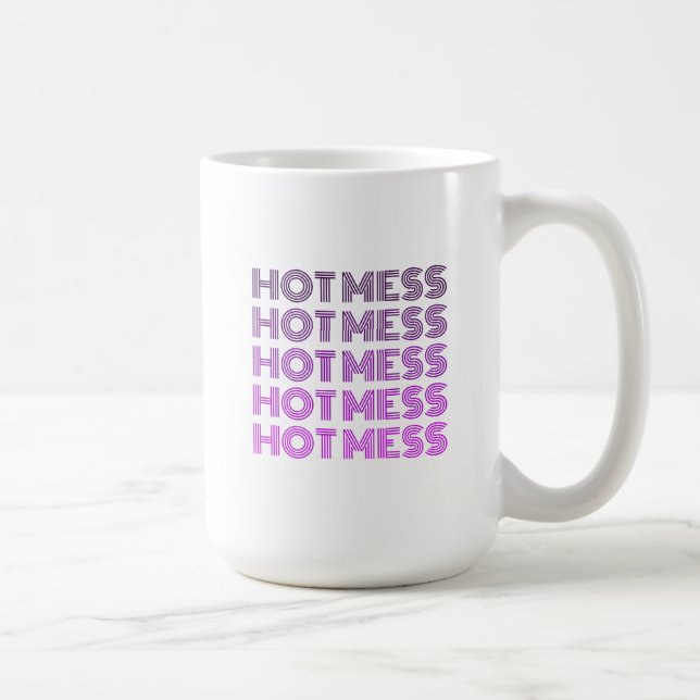 Hot Mess Coffee Mug Kaffemugg (Höger)