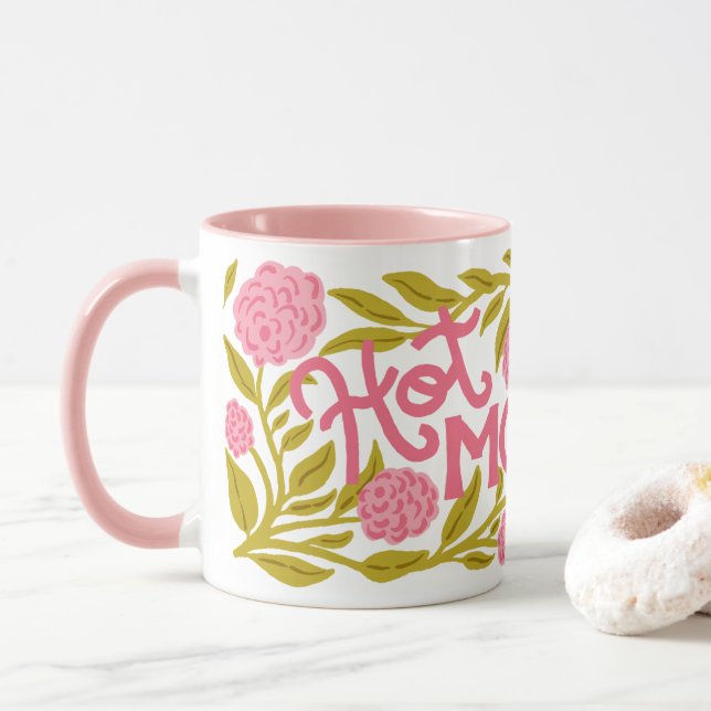 Hot Momma Mother's Day 11 oz Mug Mugg (Med munk)