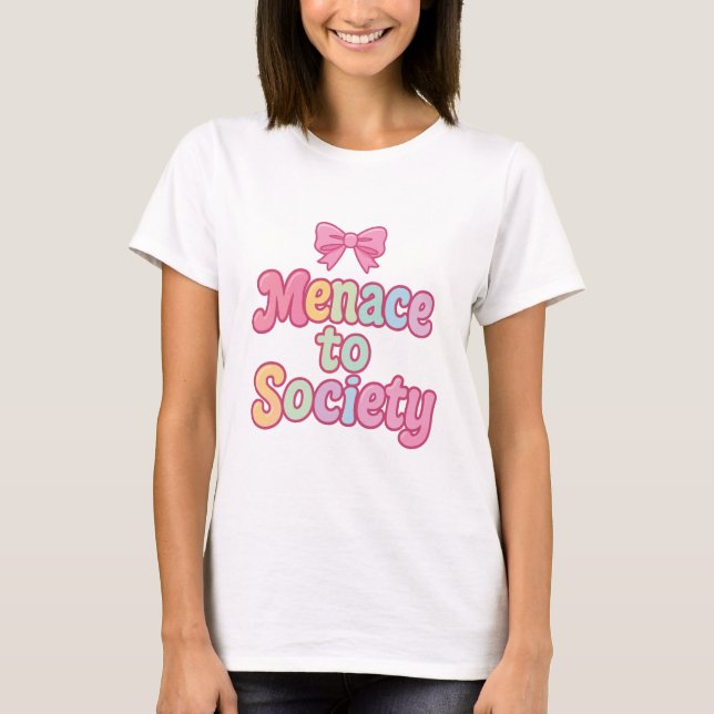 Hot mot samhället t shirt (Framsida)
