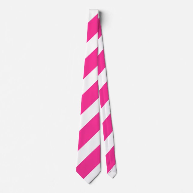 Hot Pink and White Stripes Slips (Framsida)