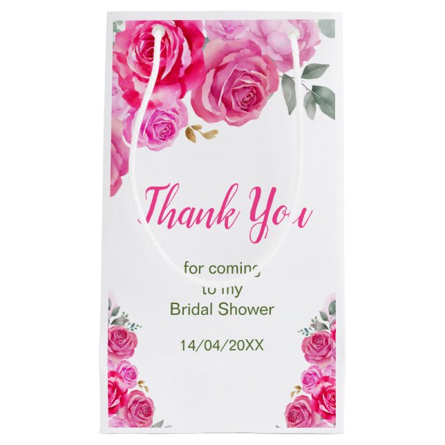 Hot Pink Floral Bridal Shower (Framsidan)