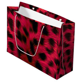 Hot Pink Leopard Print Faux