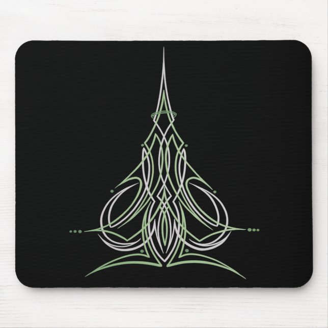 Hot rod Anpassningsbar Kar Streck Pinstriping Art Musmatta (Framsidan)