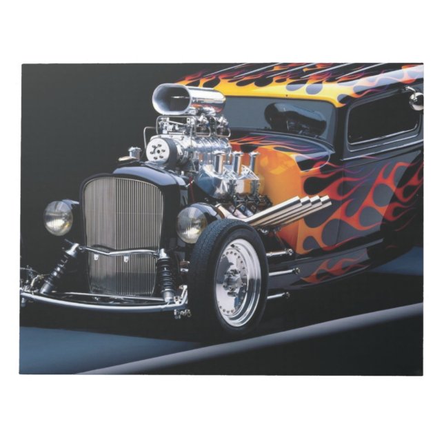 Hot rod anteckningsblock (Framsida)