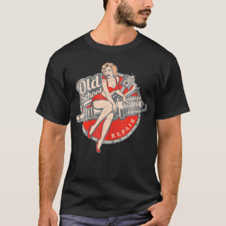 Hot rod Art Car Rockabilly Old school T Shirt