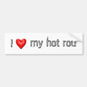 hot rod bildekal