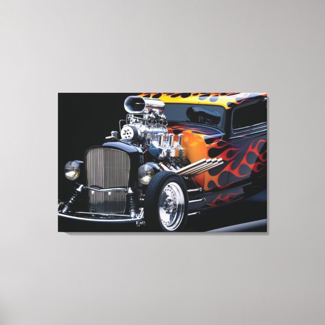 Hot rod canvastryck (Framsida)