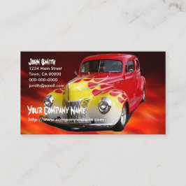 Hot rod Deluxe Visitkort