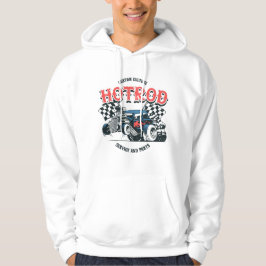 Hot rod Design Hooved Sweatshirt