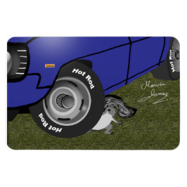 Hot rod-ekorren. magnet