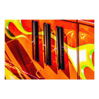 Hot rod Flamest Fototryck