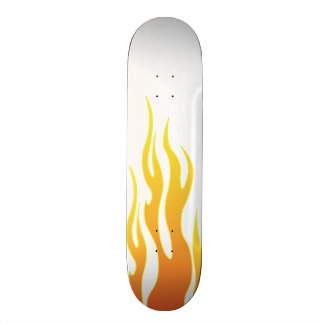 Hot rod flammar skateboarden skateboard bräda 20,5 cm