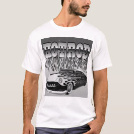hot rod flamme brule feu voiture by hipster skulls t shirt