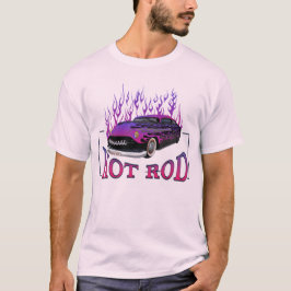 hot rod flamme logo voiture muscle car feu flame v t shirt