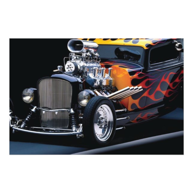 Hot rod fototryck (Framsidan)