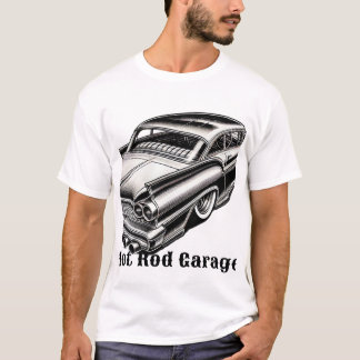 Hot rod garage t shirt