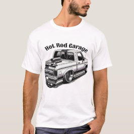Hot rod garage t shirt