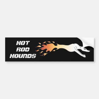 Hot Rod Hounds-dekal Bildekal