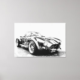 Hot rod-Kanvastrycket Canvastryck