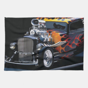 Hot rod kökshandduk