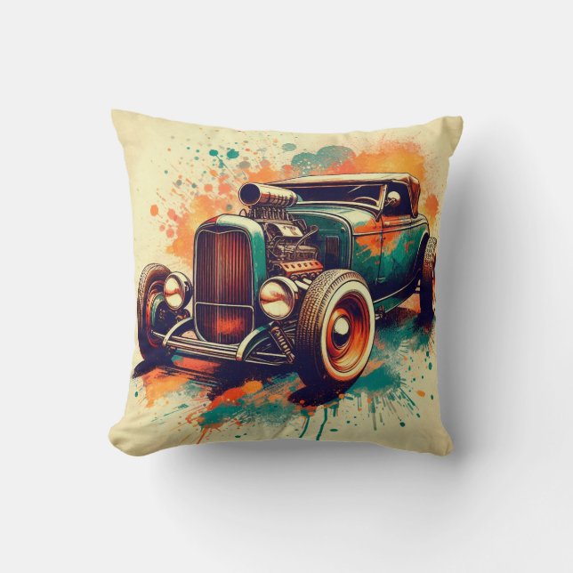 Hot rod kudde (Framsida)