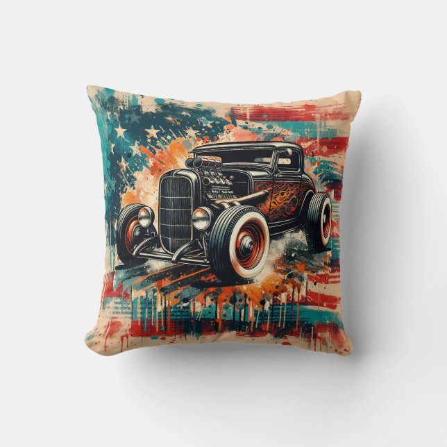 Hot rod kudde (Framsida)