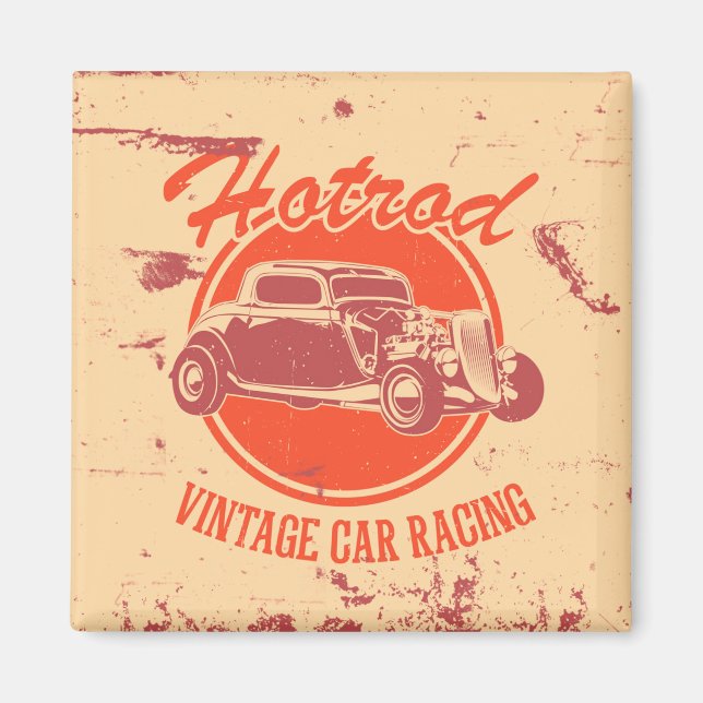 Hot rod Magnet (Framsidan)