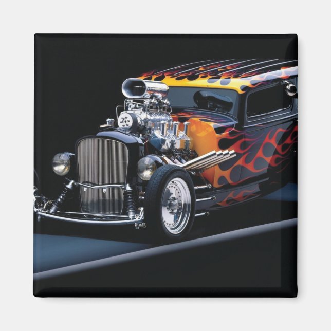 Hot rod magnet (Framsidan)