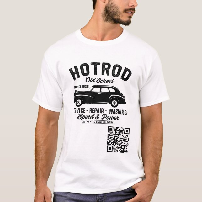 Hot rod Manar T Shirt (Framsida)