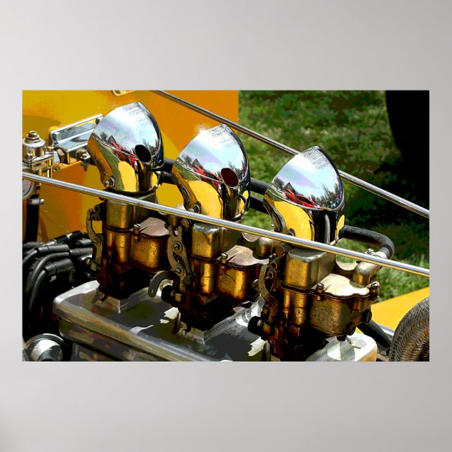 Hot rod-motor - poster (Framsidan)