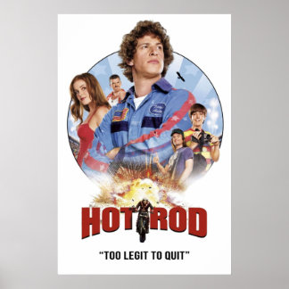 Hot rod Movie Andy Samberg Poster