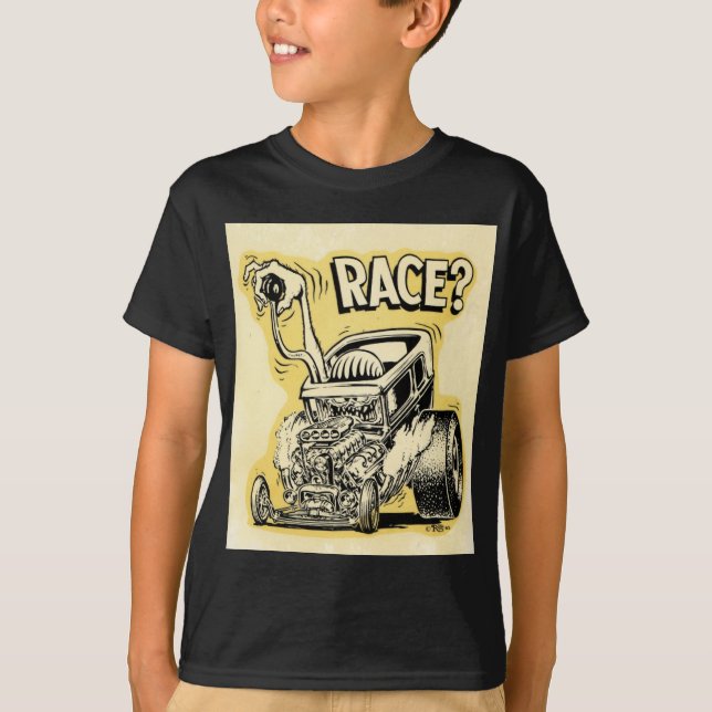hot rod önskar till den gigantiska t shirt (Framsida)